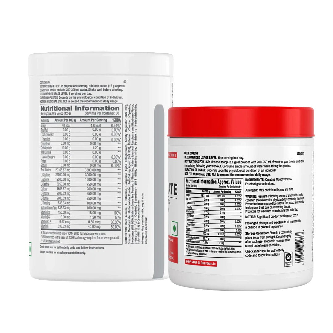 GNC Pro Performance Pre-Workout + Creatine