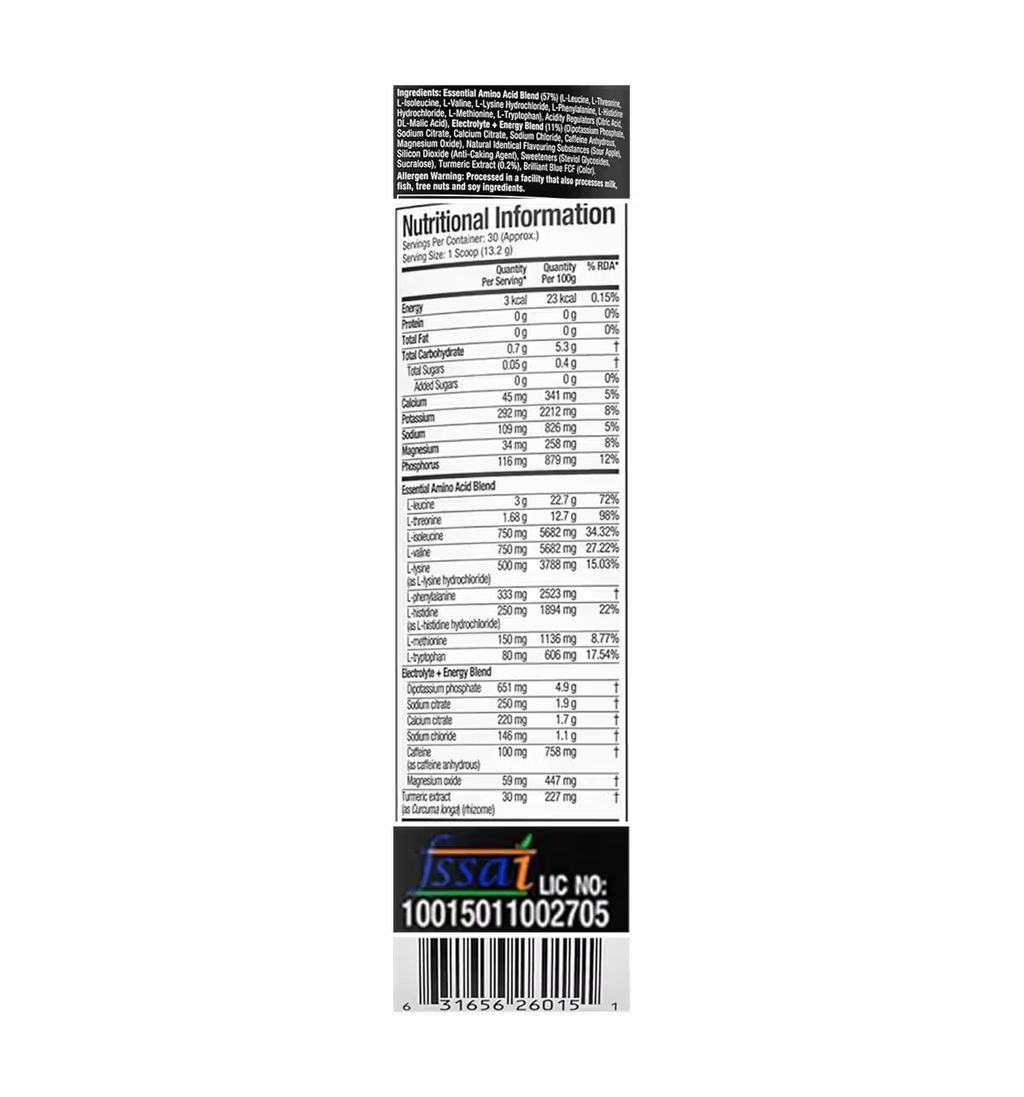 Muscletech EAA + Energy Enhance Muscle Strength (Essential Amino Acids)