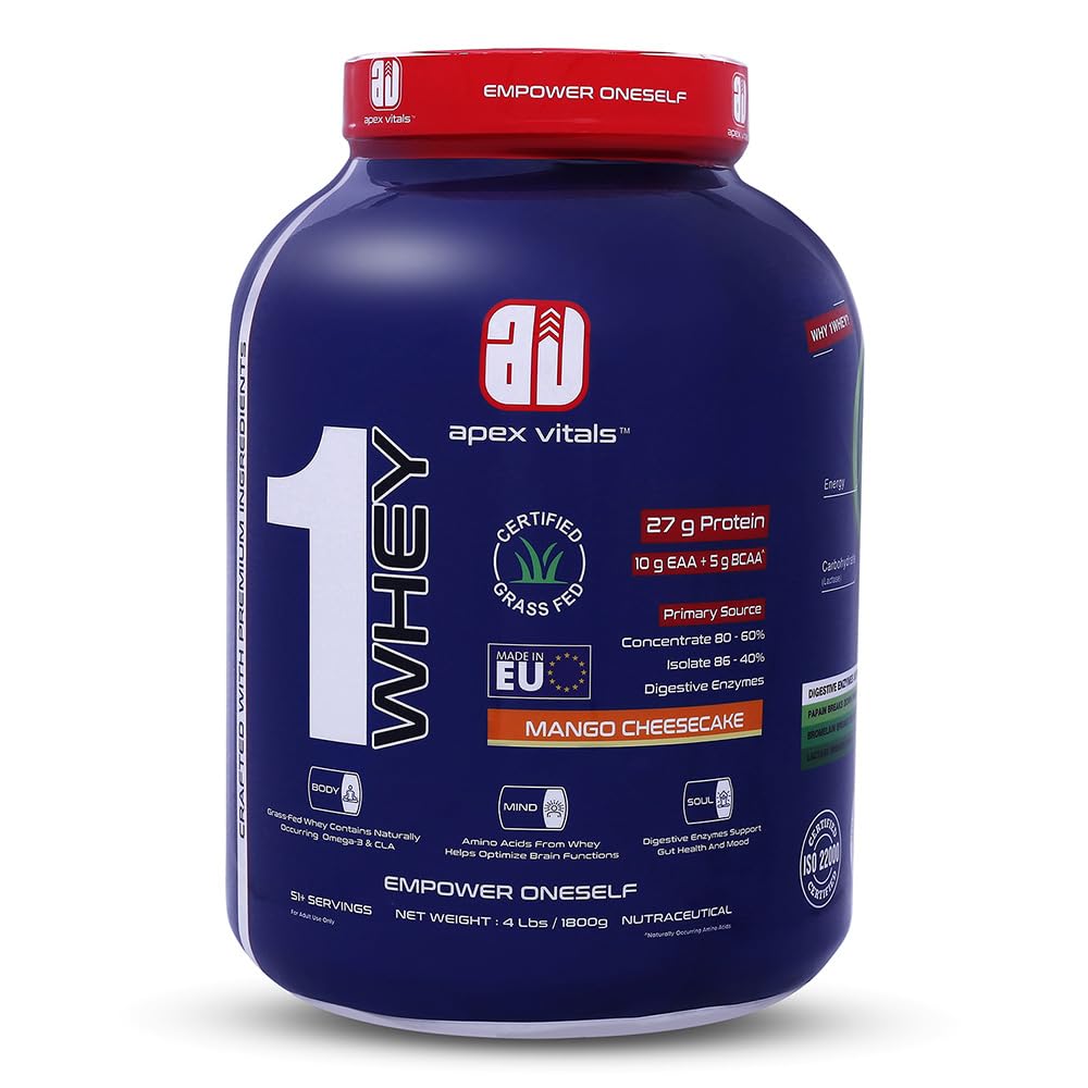 1 Whey - Grass-Fed Whey ( 2/4 lbs )