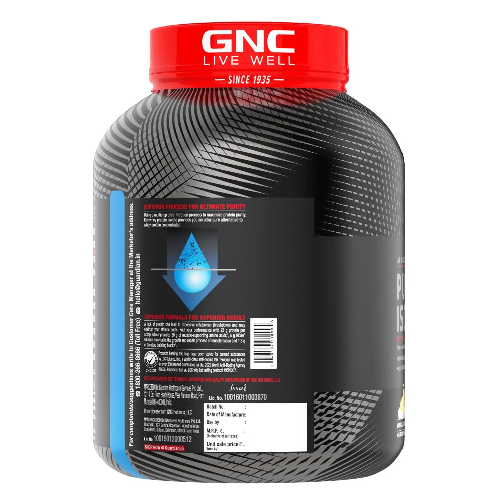 GNC AMP Pure Isolate (Low/Zero Carb)