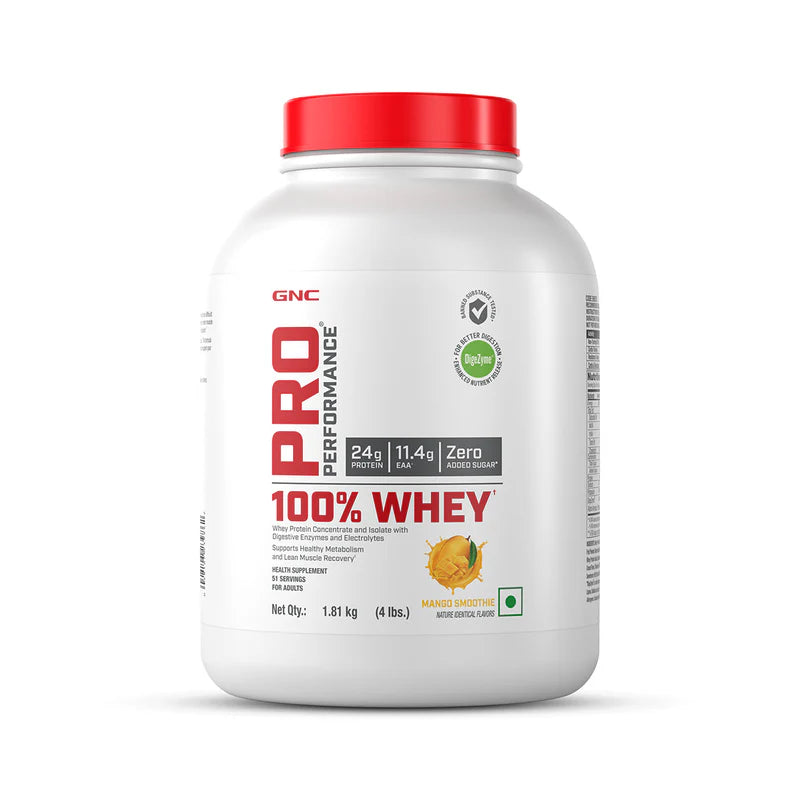 GNC 100% Whey Protein (4,2,1 kg)