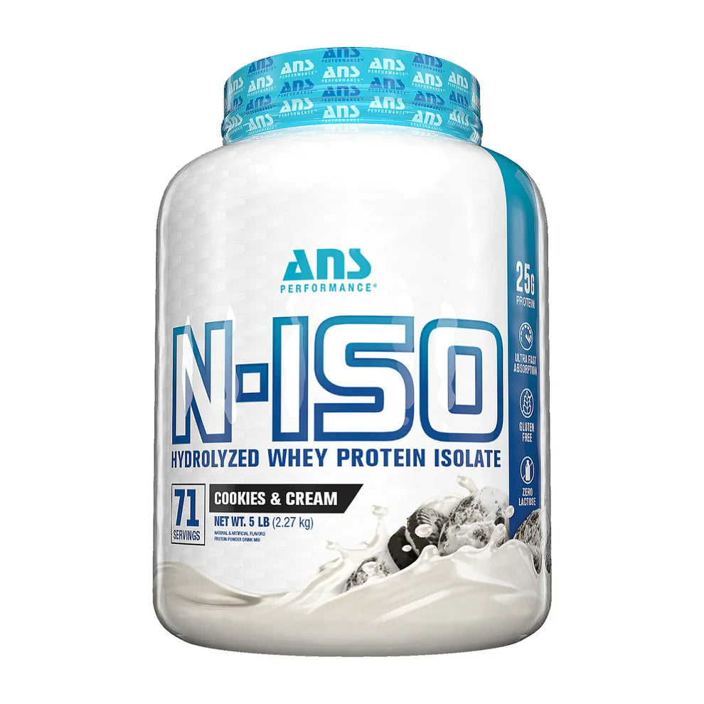 ANS Performance N-ISO Hydro Whey Isolate Protein 5 lbs (2.25 kg)