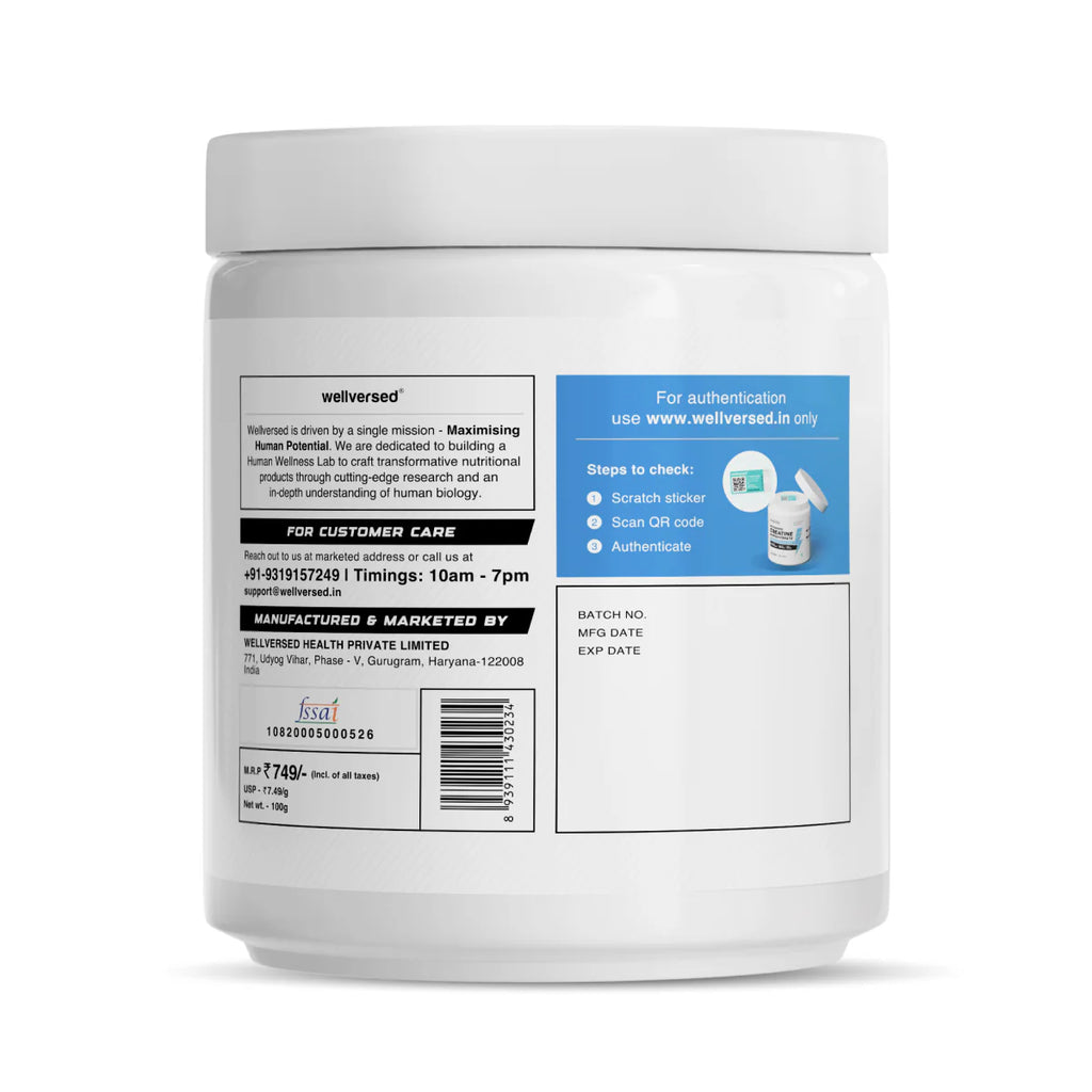 Creatine Monohydrate (83s) – High-Purity Muscle Growth & Strength Support