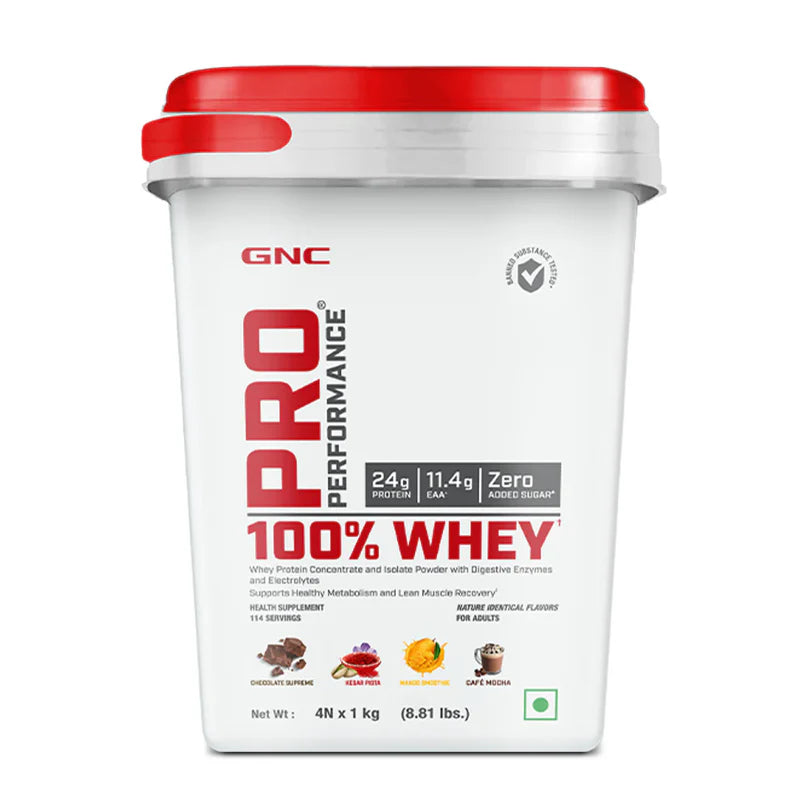 GNC 100% Whey Protein (4,2,1 kg)