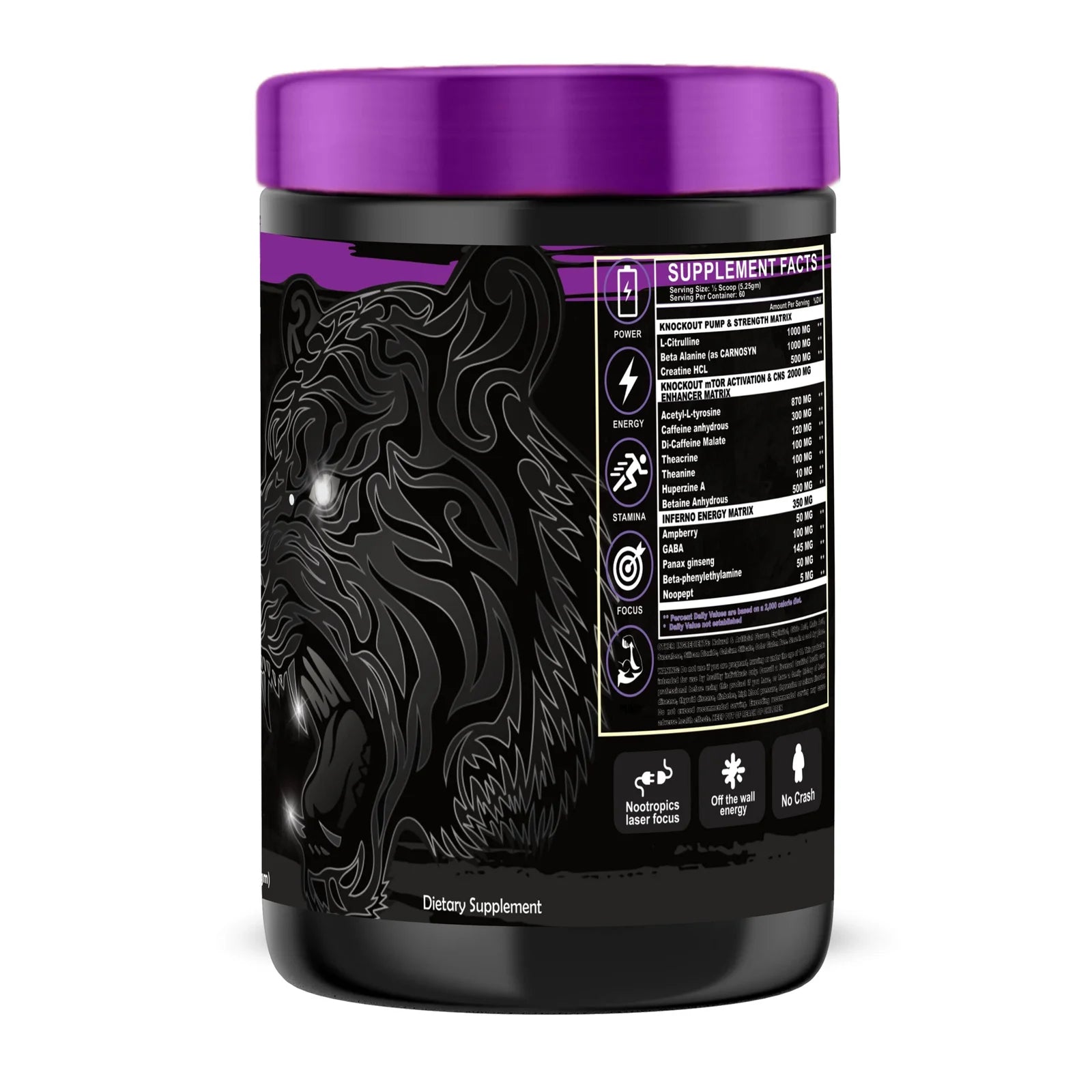 Promaniax | Blood Lock Xtreme Pre-Workout | 60 Servings