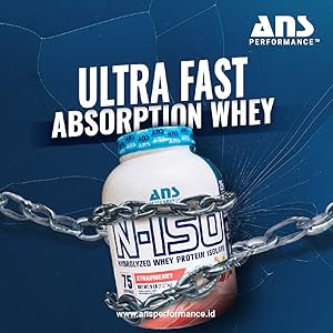 ANS Performance N-ISO Hydro Whey Isolate Protein 5 lbs (2.27 kg)