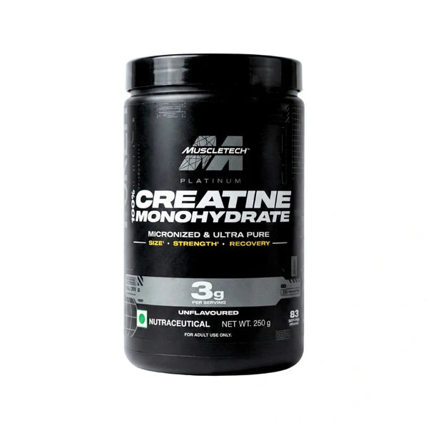 MuscleTech Platinum 100% Creatine - 250g - Unflavoured