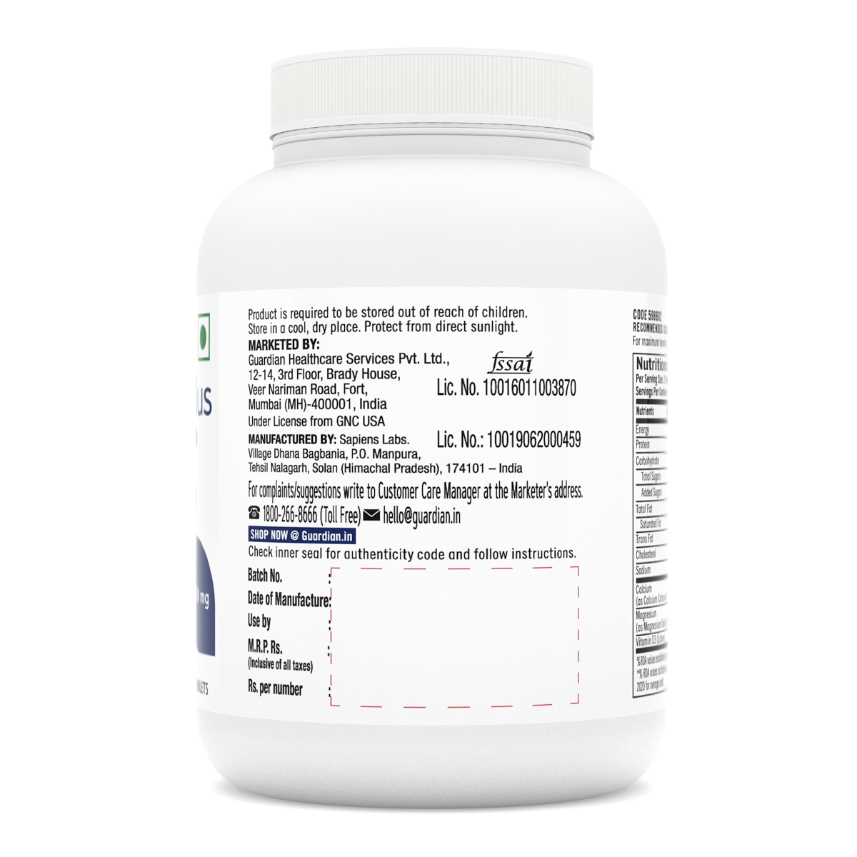 Calcium Plus 1000mg with Magnesium and Vitamin D3