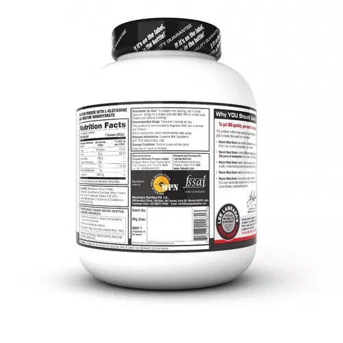Labrada Muscle Mass Gainer Powder 6.6 lbs (Pack of 3 kg) (Chocolate)