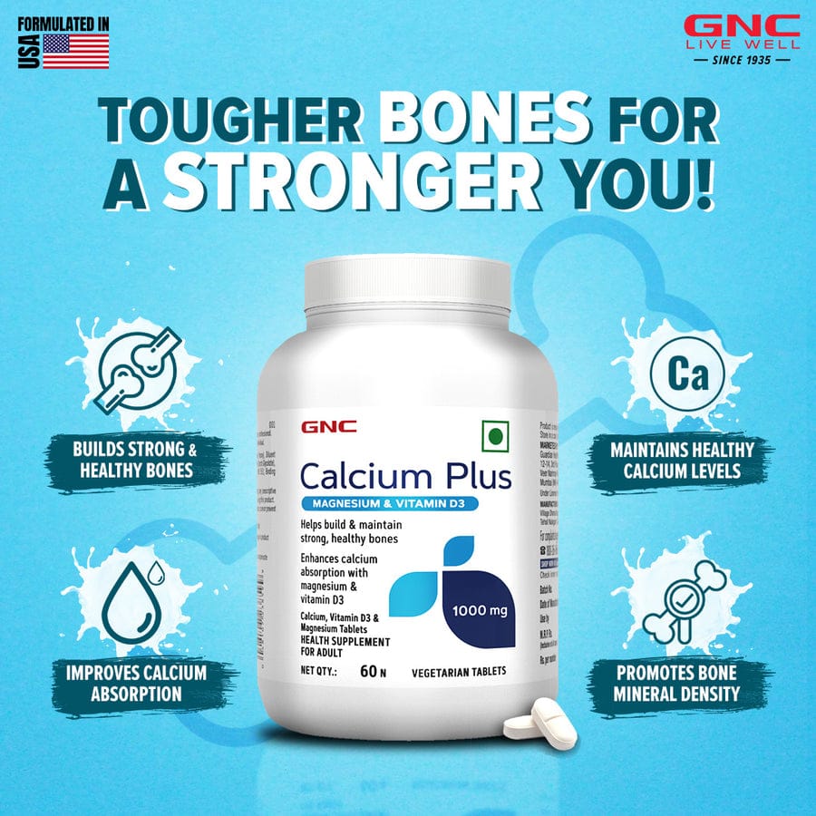 Calcium Plus 1000mg with Magnesium and Vitamin D3