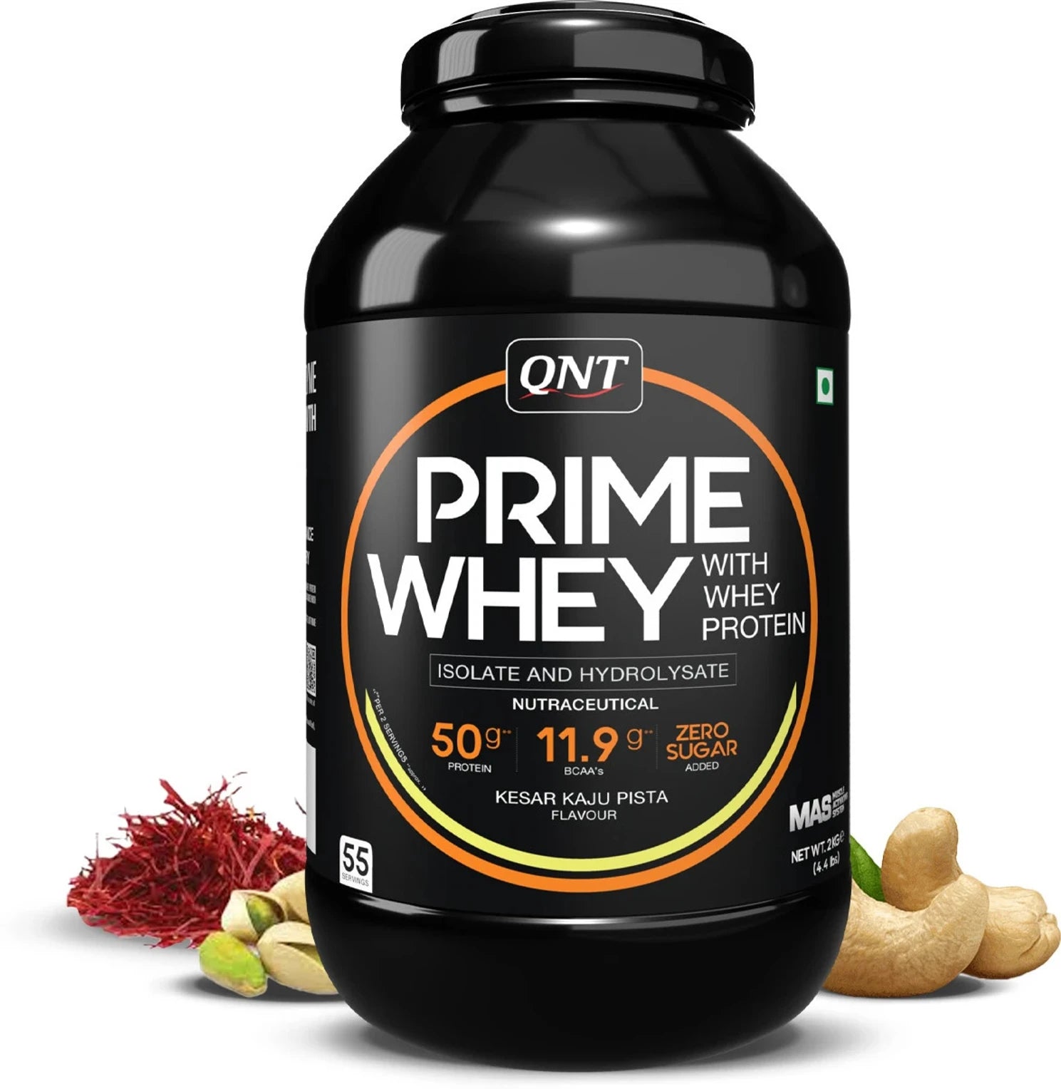 QNT Prime Whey, 100% Whey Protein with whey Isolate, 1/2 kg