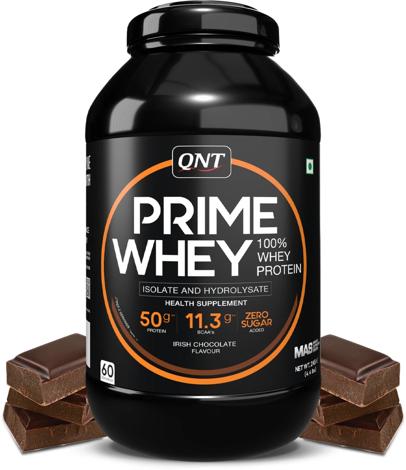 QNT Prime Whey, 100% Whey Protein with whey Isolate, 1/2 kg